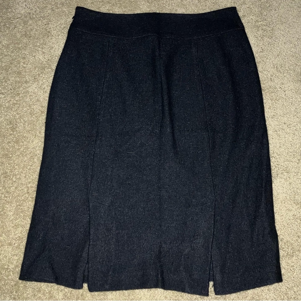 Banana Republic Black Wool Blend Pencil Skirt, size 2